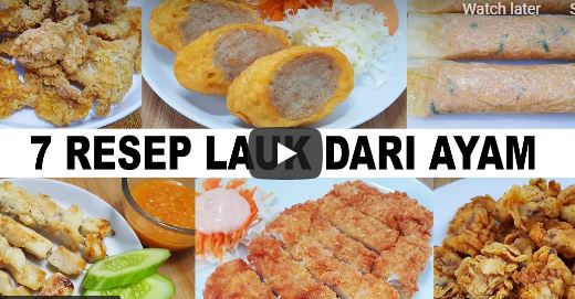 7 RESEP LAUK DARI AYAM MUDAH DAN ENAK | MASAKAN SEHARI HARI CHECK